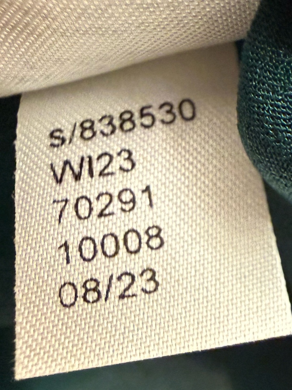 Ann Taylor Green Blouse Pearl Detail NWT 🆕 - Picture 6 of 9